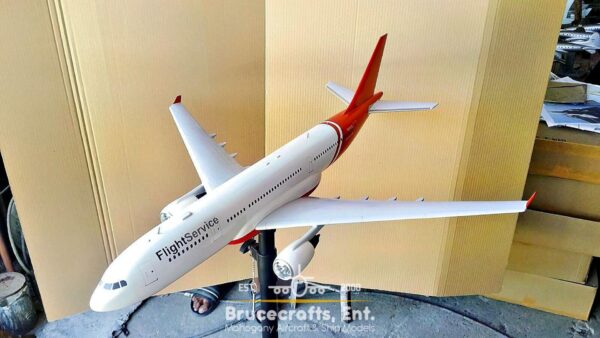 Model of Airbus A330-200 with detailed craftsmanship.